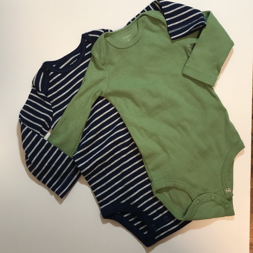 Boys | Carter’s Long Sleeve Snap bottom 2pc - Picture 1 of 3